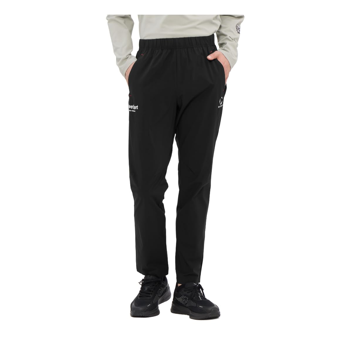 MOVESPORT(ムーブスポーツ) ロングパンツ 接触冷感 吸汗 2WAYストレッチ メンズ ST6SPZ21M_BK00｜selectable