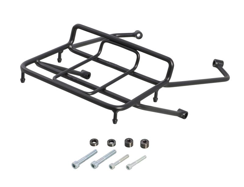 キタコ(KITACO) フロントキャリア K-TOUR (ブラック) モンキー125(JB02/JB03/JB05) スチール製ブラック塗装仕上げ 80-539-13004