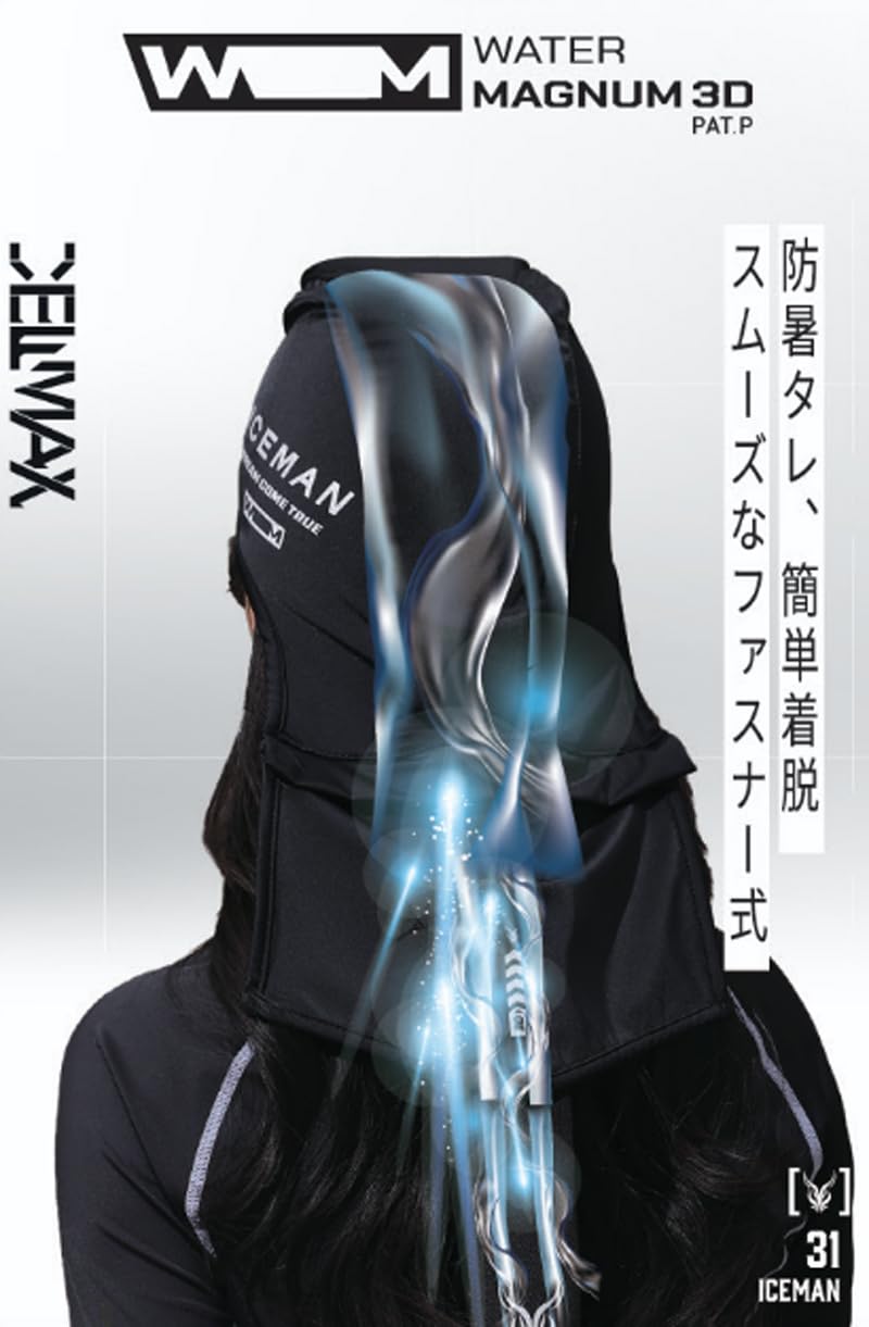 アイスマンベストPRO X 後付け オプション アイスマン ウォーターマグナム 3D ICM-WM3D2-SL シルバー 首 頭 冷却 水冷服 2026年モデル｜selectable 9,060円