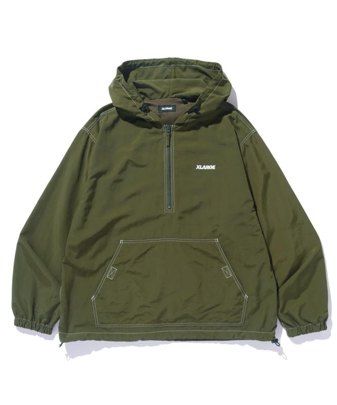 [XLARGE] ジャケットCONTRAST STITCHED NYLON HOODED JACKETメンズ