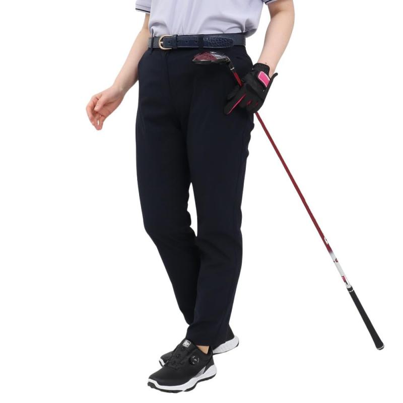 MUNSINGWEAR(マンシングウェア) ゴルフパンツシアサッカー素材 9分丈 通気 涼しい ストレッチ ゴルフ MG5SLP82Lレディース