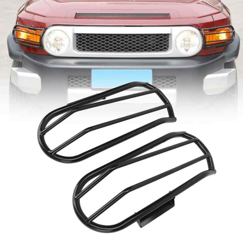 フロントバンパー用フォグライトカバー トリム交換 FJクルーザー 2007?2021対応 修理部品 (43*21*14cm)