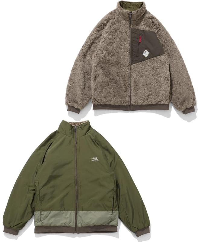 [クリフメイヤー] アウター ジャケット リバーシブル 2WAY スタンド ひっくり JK メンズ