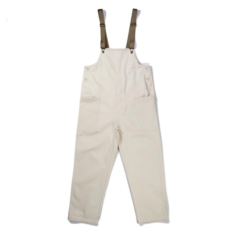 [COOKMAN] クックマン 正規品 オーバーオール Fisherman's Bib Overall フィッシャーマンズ ビブ オーバーオール 無地 プレーン デニム ヒッコリー ストライプ メンズ レディース 金具 作業着