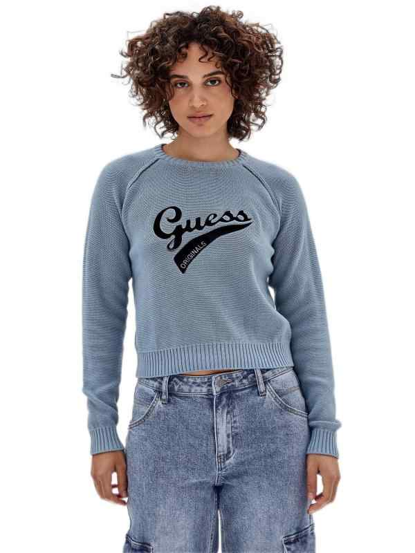 [ゲス] スウェーター GO VIVI CREWNECK SWEATER レディース
