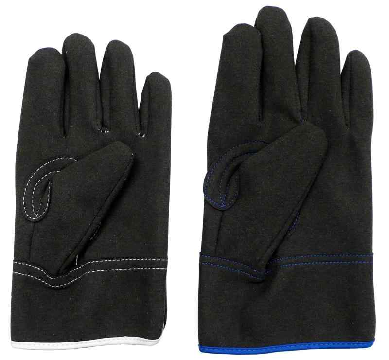 [のばのば] TOUGH GLOVE 人工皮革手袋 天然皮革を超えた人工皮革 ブラック 10双組 H901