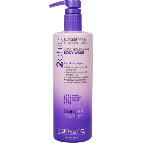 【楽天市場】お得サイズ ブラックベリー ココナッツミルク ウルトラリプレニッシング ボディウォッシュ 710ml Giovanni ジョバンニ