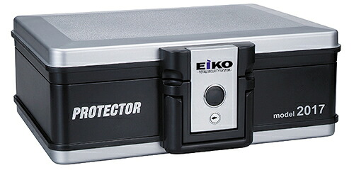 【玄関渡し】EIKO エーコー 金庫 プロテクターバッグ 手提げ金庫 A4 耐水 耐火 エーコー おしゃれ 耐火金庫 手提金庫 鍵付き アタッシュケース ジュラルミンケース 2017