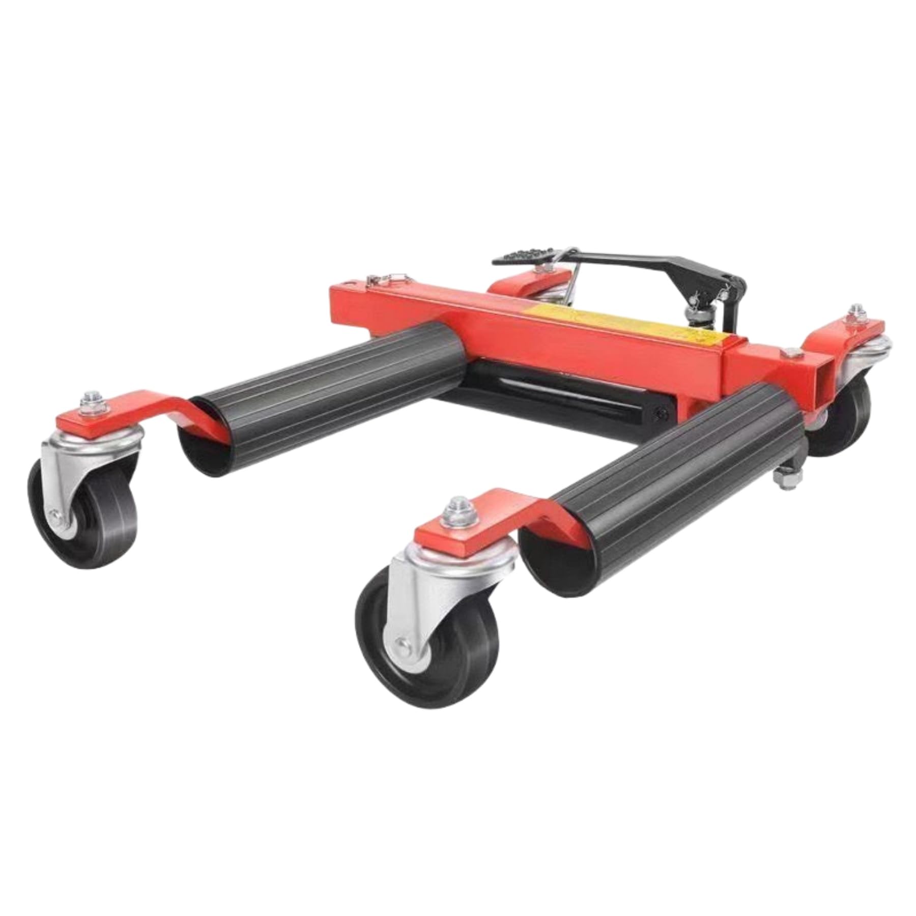 持ち運びが容易 カードーリー 適用最大タイヤ幅:285MM 小型/中型車および 使いやすい (油圧式) 対応タイヤ22インチ以内 ホイールドーリー ホイールジャッキ ペダルで昇降 タイヤリフター 鉄素材 タイヤドーリー 耐荷重約750kg/台|セレクトギアマーケット