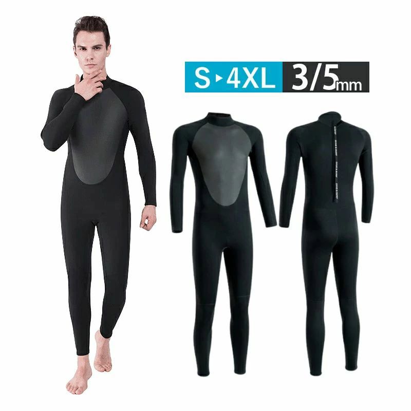 水中ウォーキング 水仕事 連体水着 ダイバー 水泳 ダイビング 3MM バックジップ 長袖 メンズ 海水浴 防寒保温 サーフィン フルスーツ 5MM プロ ダイビングスーツ 鑑賞魚 ウェットスーツ 海底探険 おしゃれ マリンスポーツ シュノーケリング 海 潜水服 サーフィン|セレクトギアマーケット