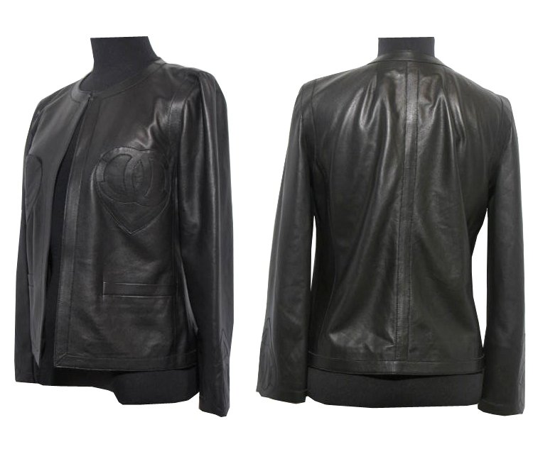 【希少】CHANEL ラムスキン レザージャケット ビーズ装飾 裏地シルク 楽天市場】【広尾店】シャネル CHANEL レザージャケット