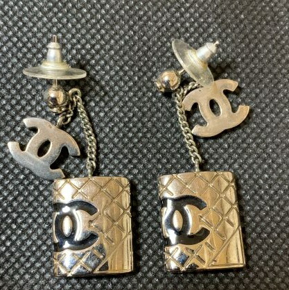 【中古】【送料無料】【SELECTHOUSE☆セレクトハウス】CHANEL シャネル カンボンピアス|ブランドショップ SELECTHOUSE