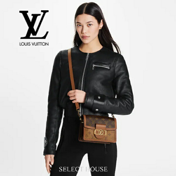 【国内即発】LOUIS VUITTON ポルトフォイユ・ドーフィーヌM68746 Dauphine Women's Chain Wallet - Small Designer Chain Bag