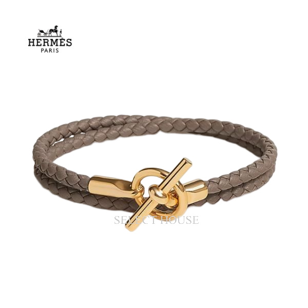 メイルオーダー HERMES エルメスBracelet Glénan Double Tourエルメス