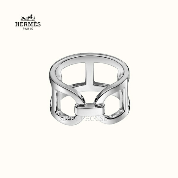 HERMES エルメス リング エヴァー・シェーヌ・ダンクル MMリング 52 HERMES(エルメス) エヴァーシェーヌダンクルリングMM シルバー サイズ