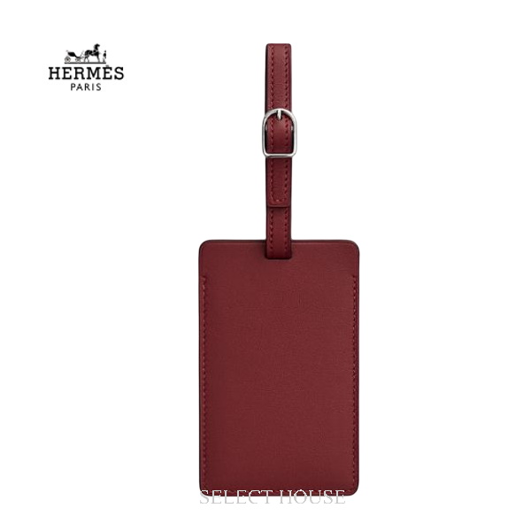 楽天市場】□極美品□ HERMES エルメス レザー ラゲッジタグ