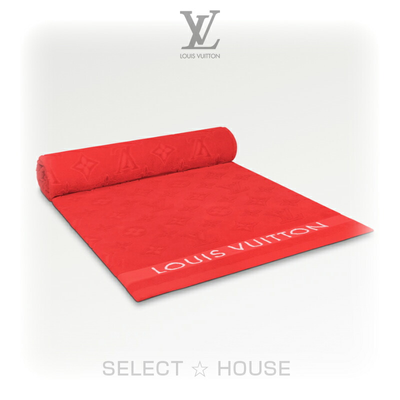 直営店リボン正規品 ギフト対応ルイヴィトン新品【新品】【SELECTHOUSE☆セレクトハウス】 LOUIS VUITTON ルイ・ヴィトン LV バイ・ザ・プール ビーチタオル・LV バケーション