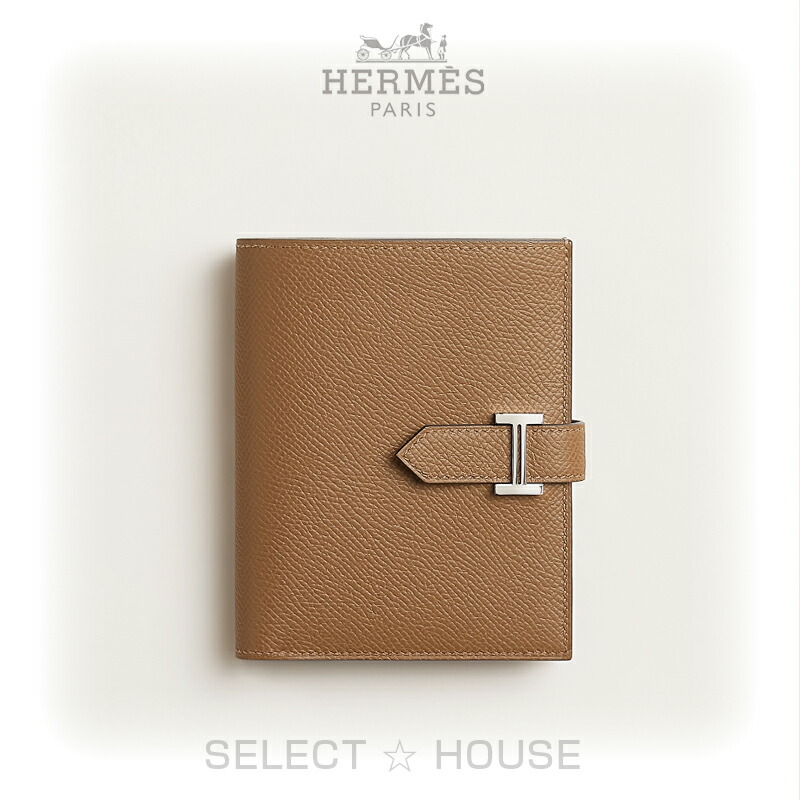 直営店リボン正規品 ギフト対応新品 お取り寄せ HERMES エルメス ベアン コンパクトウォレット 【正規店直接買付品】 309,582円