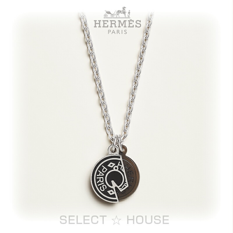 HERMES PARIS チャーム ネックレス org.jpg
