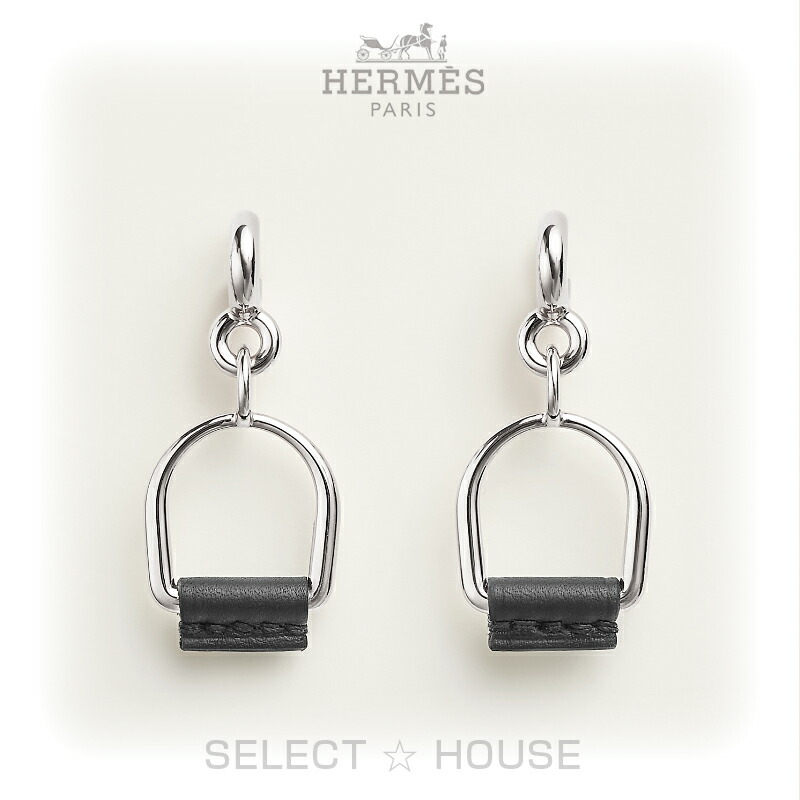 楽天市場】エルメス ピアス ”クルー・ドゥ・H” ローズゴールド【新品