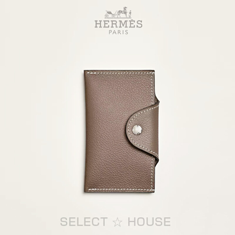 洗練された二重のトーン★【HERMES】マイソール カード ホルダー 楽天市場】HERMES エルメス カードケース H SELLIER セリエ