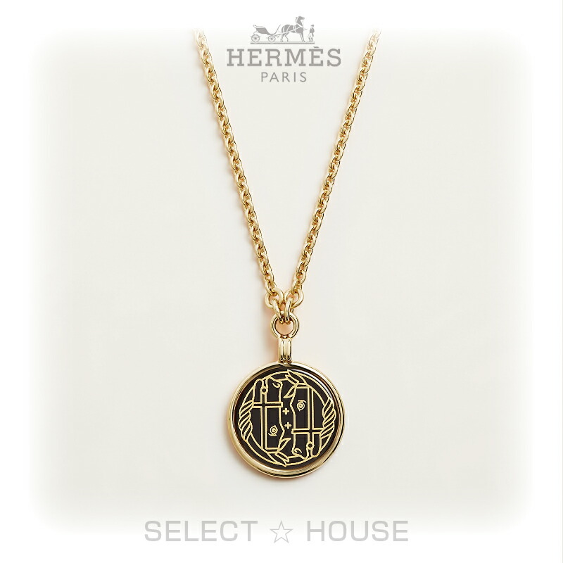HERMES エルメス ネックレス エリタージュ エスケトル GM HERMES エルメス エリタージュ エケストル GM ネックレス 金属製