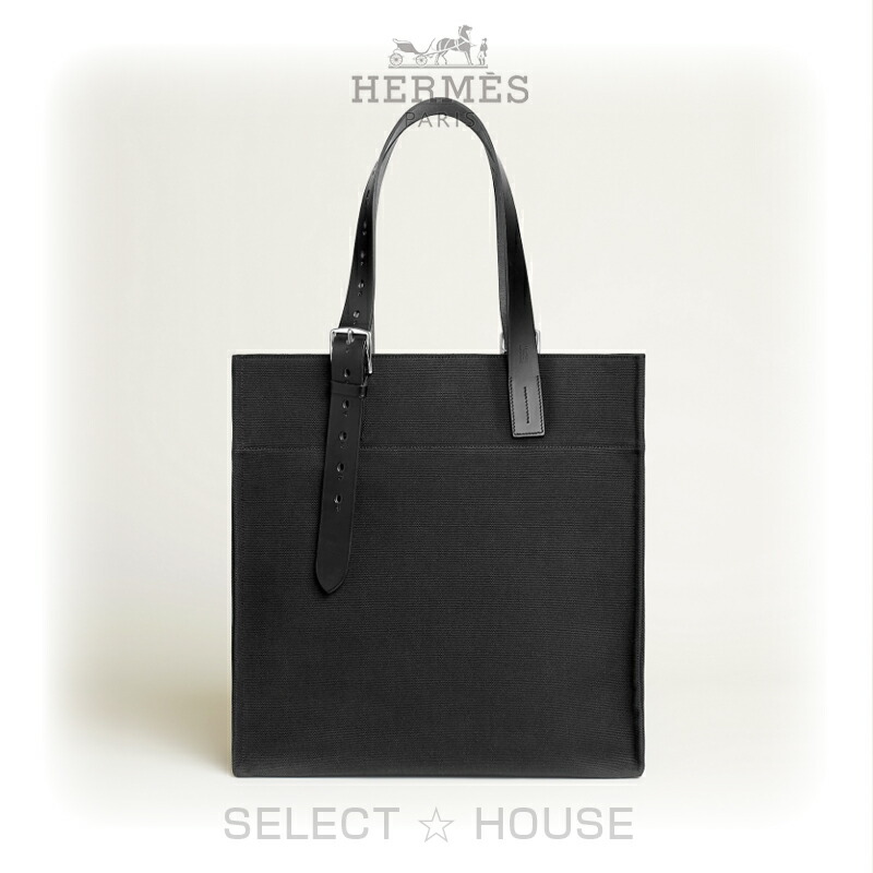 美品HERMES エトリヴィエールショッピング　ブルーマリン×ブルーインディゴ 定番＊ 【HERMES】エトリヴィエール ショッピング バッグ