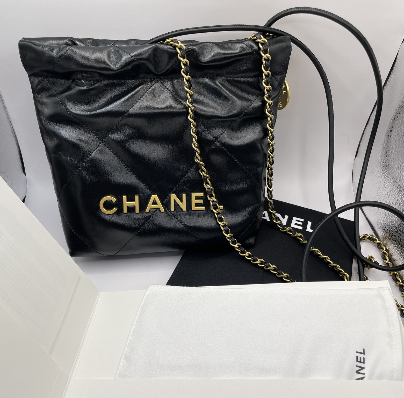 【24C☆新作】CHANEL 香水ボトル 半袖バイカラートップス 