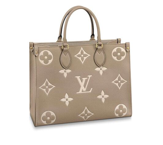 楽天市場】マラソン最大４万円クーポン発行中ルイヴィトン【限定】LOUIS VUITTON ルイ・ヴィトン オンザゴー MMレディースバッグトートバッグモノグラム・アンプラントベージュレザーM456072wayギフト  記念日 誕生日 クリスマス : SELECT HOUSE