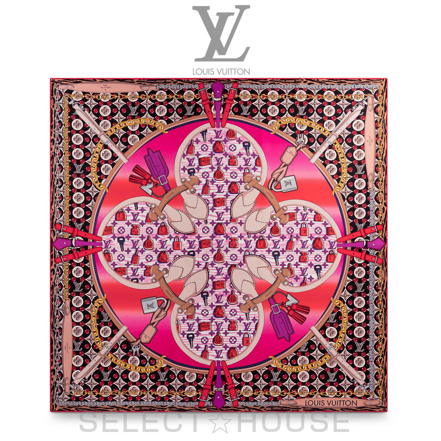 スカーフ バブルグラム Selecthouse セレクトハウス ヴィトン レディース 送料無料 Louis House カレ ルイ ストール スカーフ 春夏 Select 新作 Vuittonルイ ヴィトン ss Louis ストール