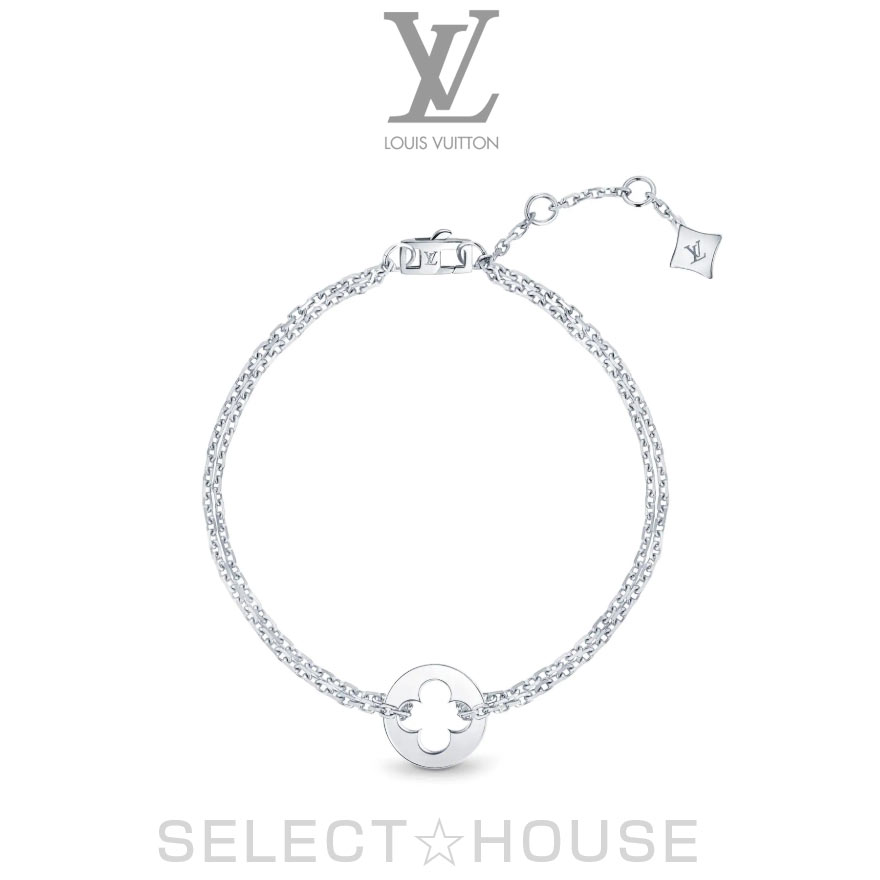マラソン最大４万円クーポン発行中！ルイヴィトンLOUIS VUITTONルイ・ヴィトン【20SS】ブラスレ チェーン アンプラント（ホワイトゴールド）【SELECTHOUSE☆セレクトハウス】【LV正規店買い付け品】｜ブランドショップ　SELECTHOUSE