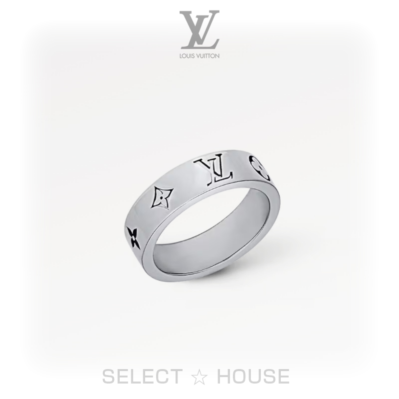 Louis Vuitton ロゴリング シルバー LOUIS VUITTON - 新品 ルイヴィトン Louis Vuitton リング RING