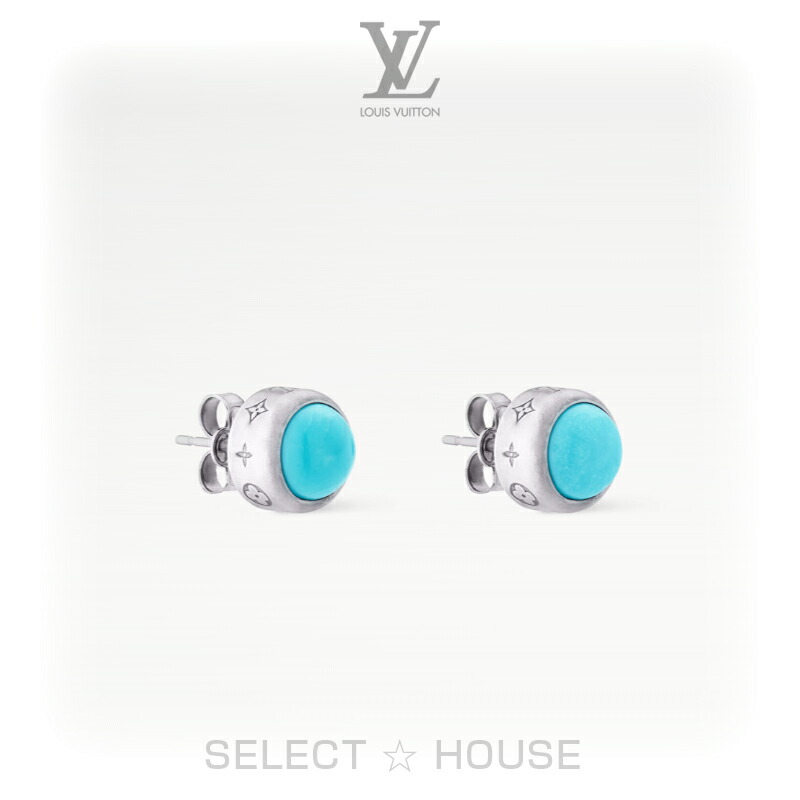 ルイヴィトン　セット ピアス・ターコイズロデオ ルイヴィトンセット ピアス・ターコイズロデオ