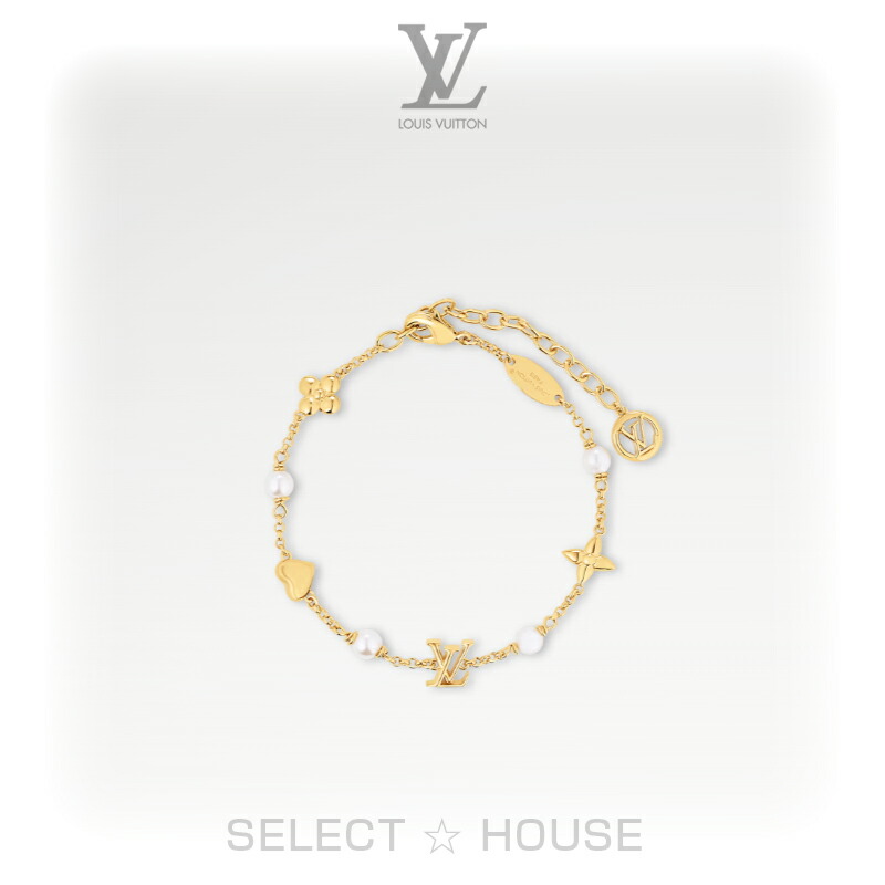 新品未使用　ルイヴィトン　ブレスレット　ゴールド　ダブルチェーン　レディ　ロゴ 楽天市場】【未使用品】 ルイヴィトン ブレスレット レディ LV
