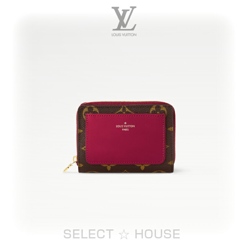 LOUIS VUITTON 二つ折り財布 モノグラム　M61207 LOUIS VUITTON ルイ ヴィトン モノグラム ポルト パピエ ジップ