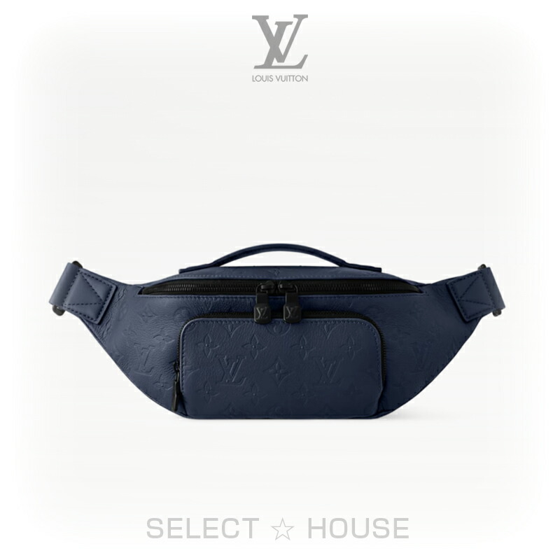 限定品◆関税なし【LOUIS VUITTON】バムバッグ ダークネイビー louis-vuitton-discovery-bumbag