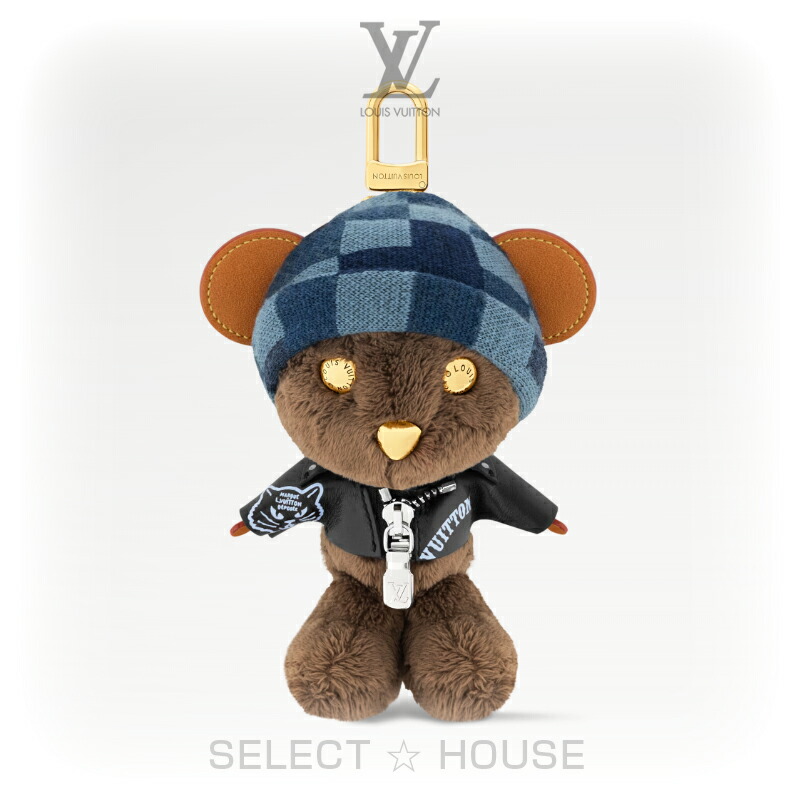 【新品未使用】ルイヴィトン バッグチャーム・LV ルイ ベア M03178 ルイヴィトン バッグチャーム LV ルイ ベア フェイクファー M03178