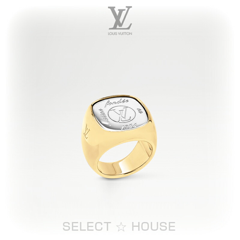 楽天市場】ルイヴィトン リング Louis Vuitton モノグラム シグネット