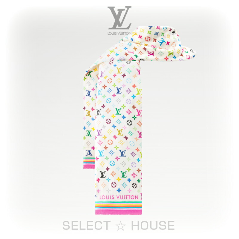 ☆美品☆ ルイヴィトン　モノグラムフラワー　ストール 楽天市場】【10%OFF】 ルイヴィトン ショール LV × TM スーパー