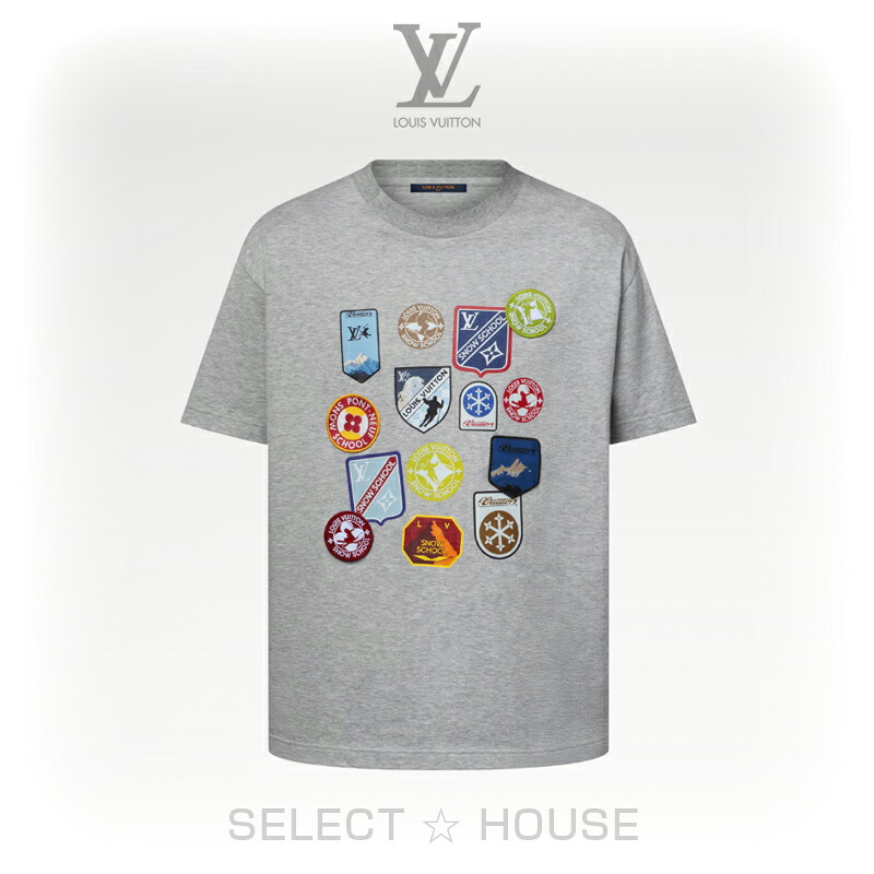 直営店 正規品 お取り寄せ 新品 LOUIS VUITTON ルイ・ヴィトン シグネチャーパッチTシャツ