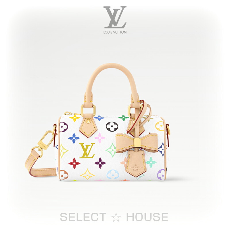直営店 正規品 お取り寄せ 新品 LOUIS VUITTON ルイ・ヴィトン ルイ･ヴィトン × 村上隆 LV × TM ナノ･スピーディ