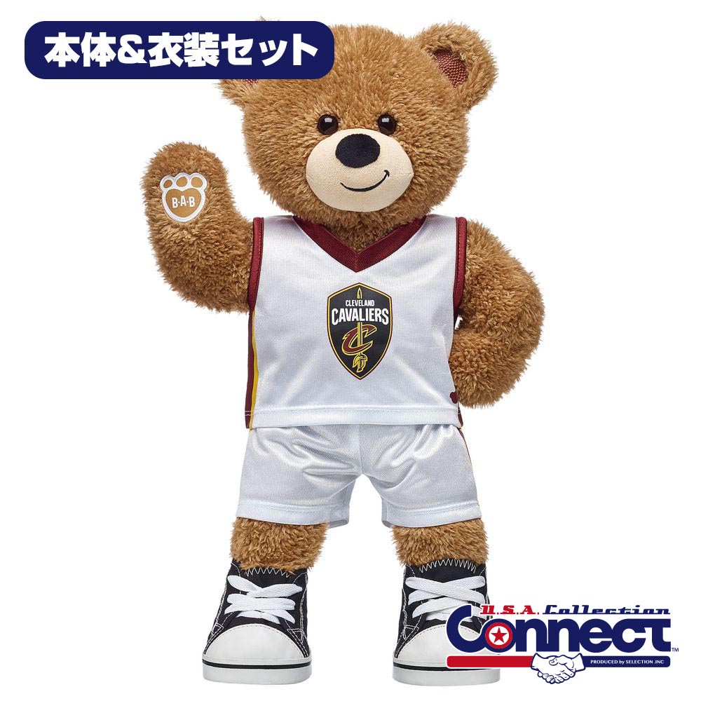 楽天市場 Build A Bear ダッフィー Nba キャバリアーズ ぬいぐるみ コスチュームセット ギフト ビルドアベア 映画エンタメショップ Selection