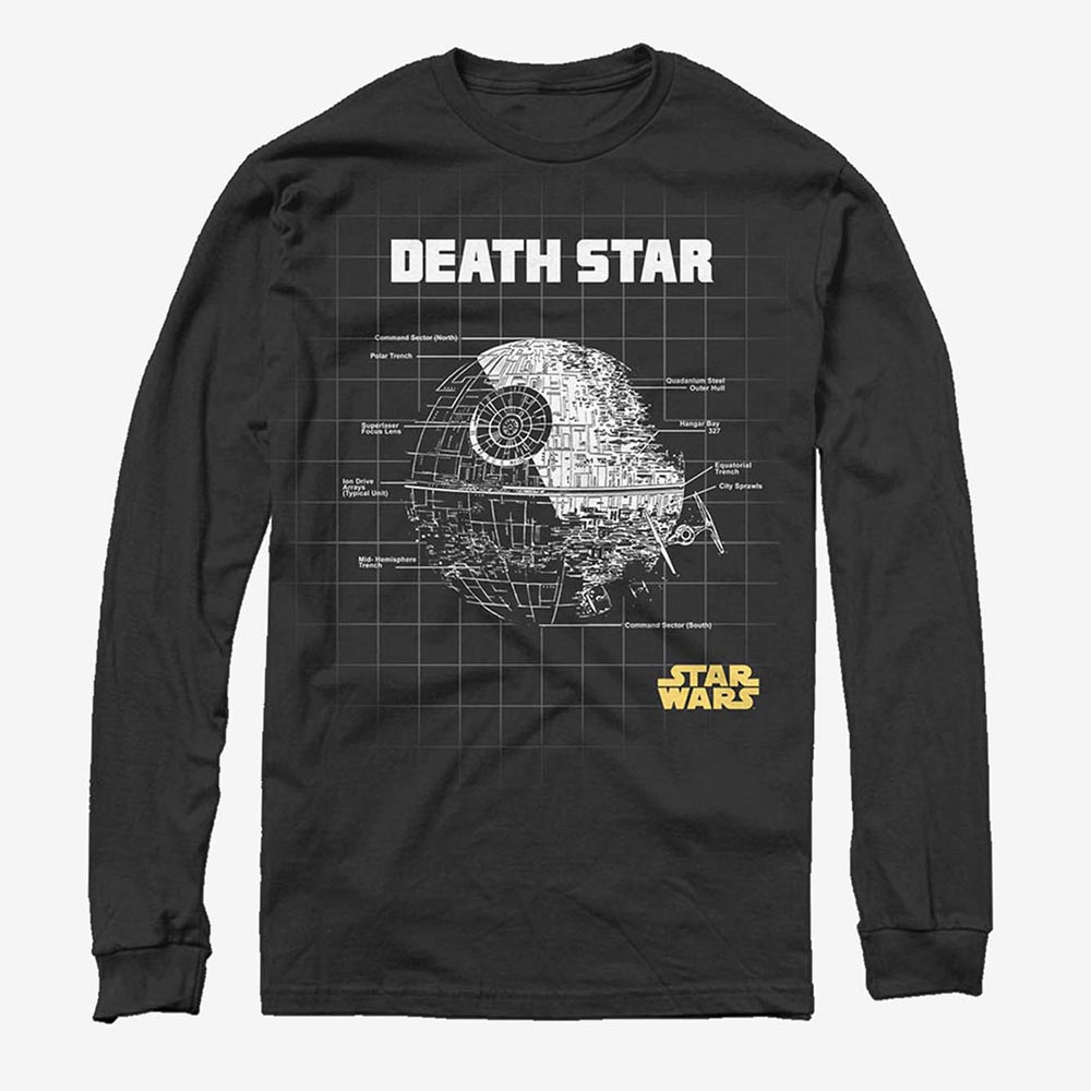 55 以上節約 スターウォーズ Starwars デス スター Tシャツ 長袖 長袖 ロングスリーブ レディース メンズ 驚きの安さ Labclini Com