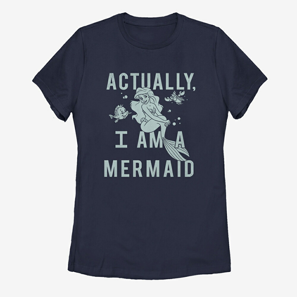 Tシャツ カットソー アリエル レディース 半袖 リトルマーメイド Disney ディズニー Tシャツ 1年保証 Psicografici Com