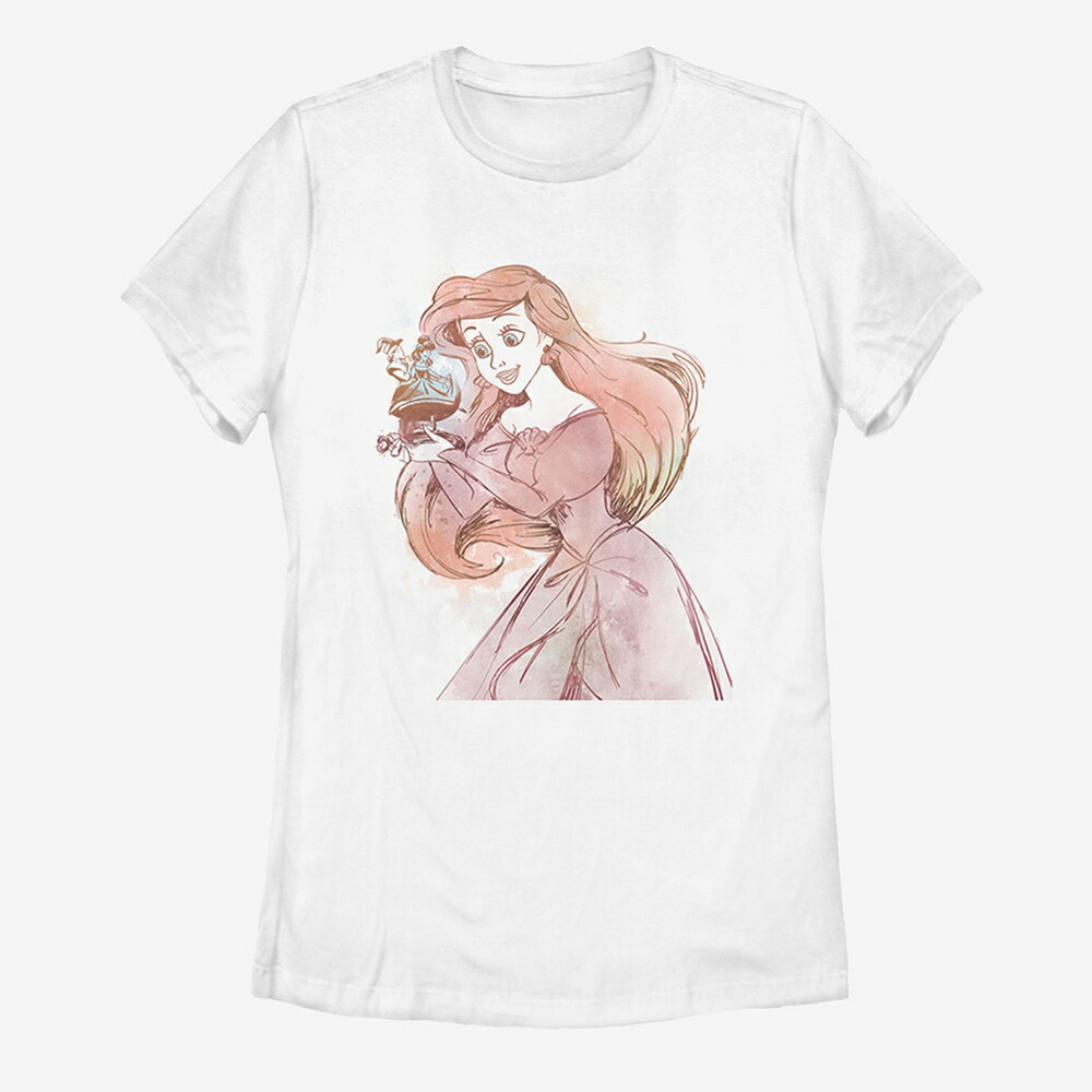 新製品情報も満載 Tシャツ カットソー ディズニー Tシャツ アリエル Disney レディース 半袖 リトルマーメイド Www Ethiopianreporter Com