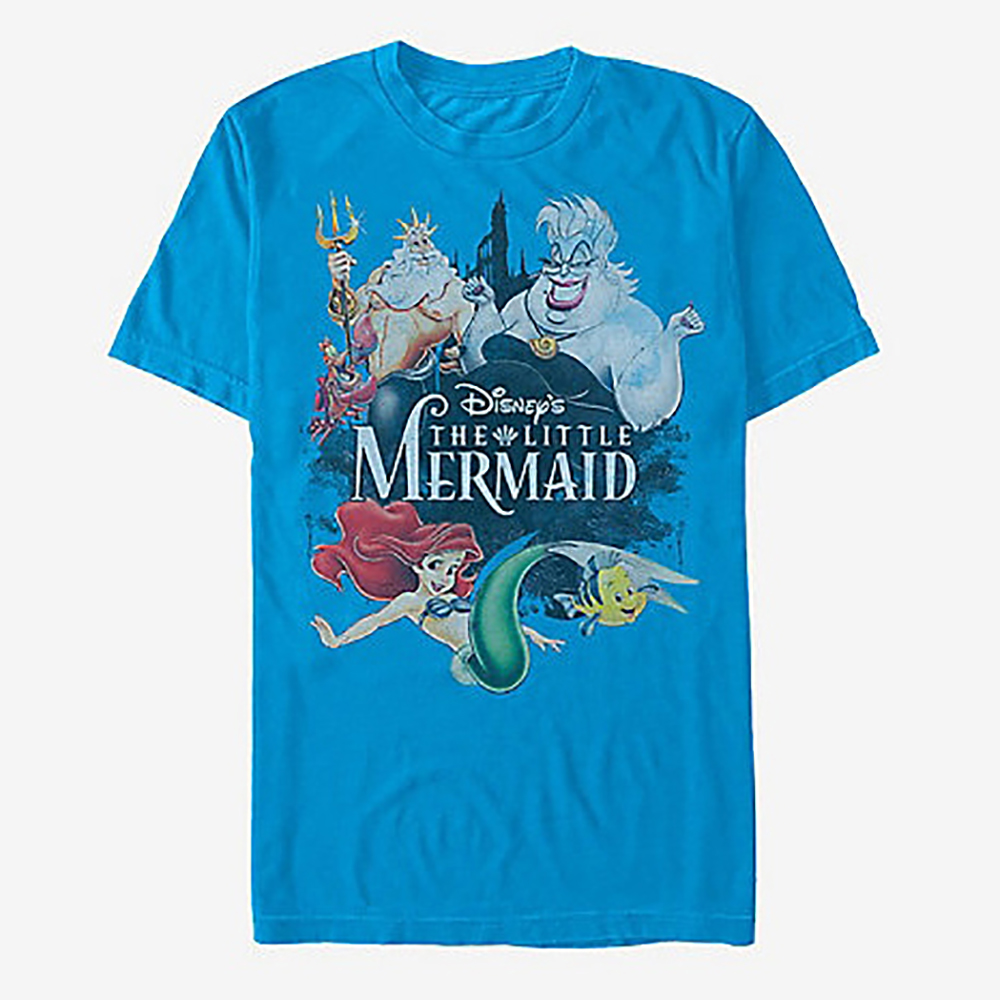 公式 楽天市場 リトルマーメイド Tシャツ ディズニー Disney 半袖 レディース メンズ 映画エンタメショップ Selection 信頼 Advance Com Ec