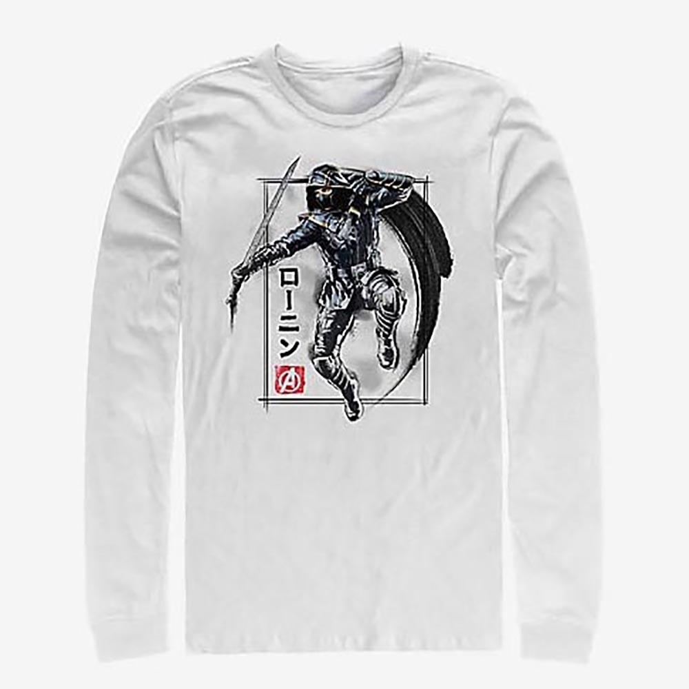 楽天市場 マーベル Marvel アベンジャーズ ローニン ホークアイ Tシャツ 長袖 長袖 ロングスリーブ エンドゲーム レディース メンズ 映画エンタメショップ Selection