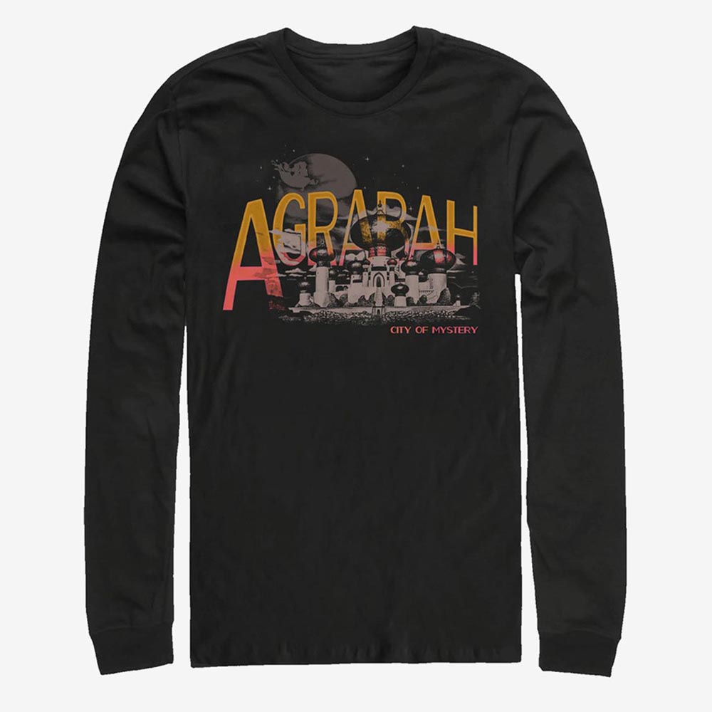 圧倒的高評価レビュー4 5 実写版アラジングッズ 海外限定アイテム ディズニー Tシャツ Disney Tシャツ メンズ 映画エンタメショップ Selection ディズニー ユニセックスウェア アラジン レディース 長袖 ロングスリーブ 超お買い得大特価 Tシャツ