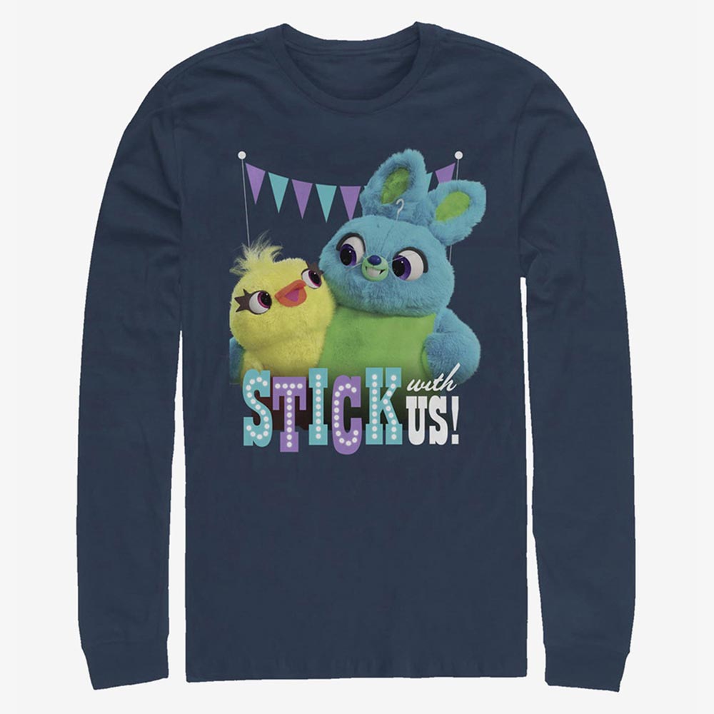 気質アップ トイストーリー Tシャツ ディズニー Disney ダッキー バニー 長袖 ロングスリーブ レディース メンズ 正規激安 Www Opk Rks Org