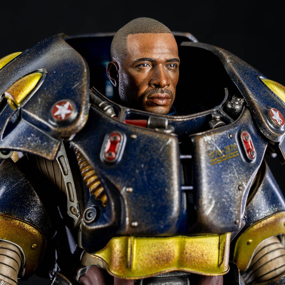 Fallout 76 フォールアウト グッズ フィギュア X 01 パワーアーマー Tricentennial塗装 限定版 スリーゼロ Threezero Onpointchiro Com